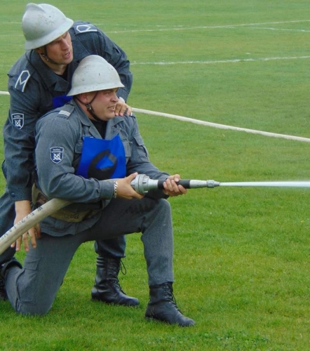 Mistrzostwa w Wieloboju Pożarniczym z elblążanami