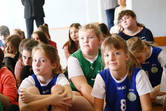 Mistrzyni Europy Izabela Bełcik spotkała się z uczniami elbląskiej „dziewiętnastki