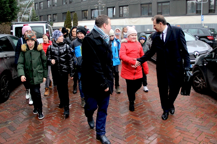 Młodzi elblążanie z wizytą w Sejmie