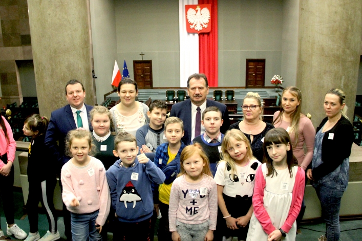 Młodzi elblążanie z wizytą w Sejmie