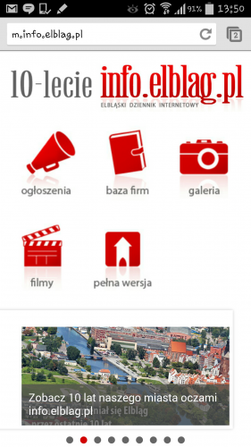 Mobilne wersje stron internetowych w Elblągu nie istnieją. Dlaczego?