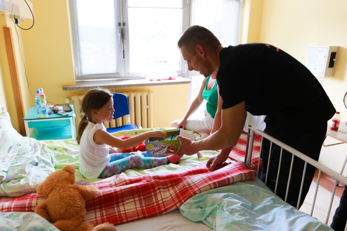 Motocykliści mają olbrzymie serca pełne miłości