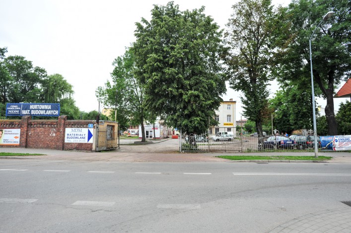 W tym miejscu, przy ul.Żeromskiego wkrótce powstanie nowa Biedronka