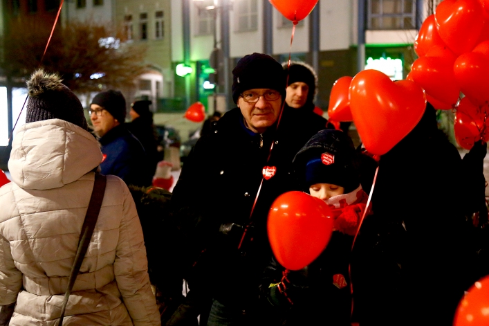 Murem za Owsiakiem także w Elblągu