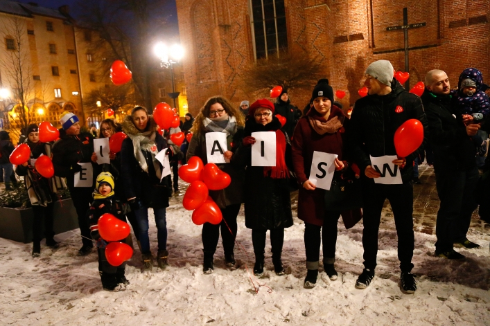 Murem za Owsiakiem także w Elblągu