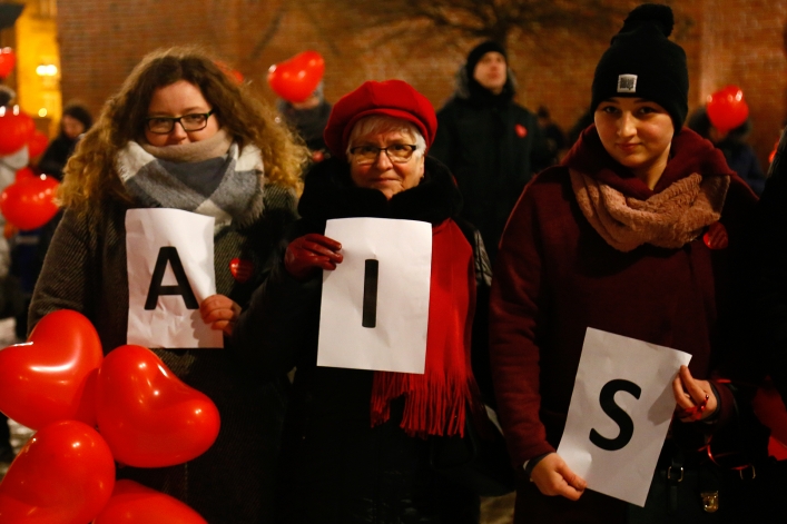 Murem za Owsiakiem także w Elblągu