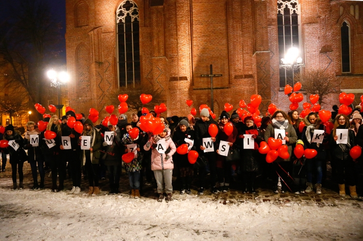Murem za Owsiakiem także w Elblągu
