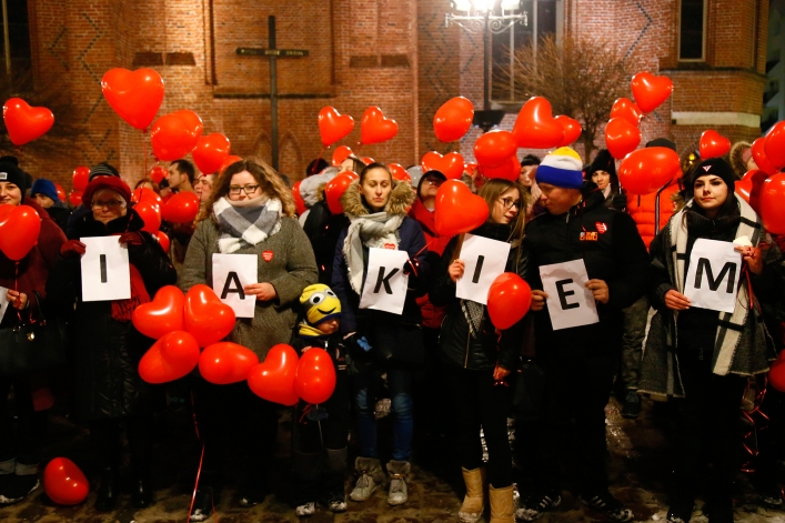 Murem za Owsiakiem także w Elblągu