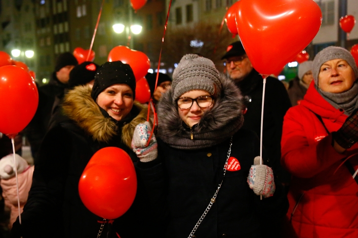 Murem za Owsiakiem także w Elblągu