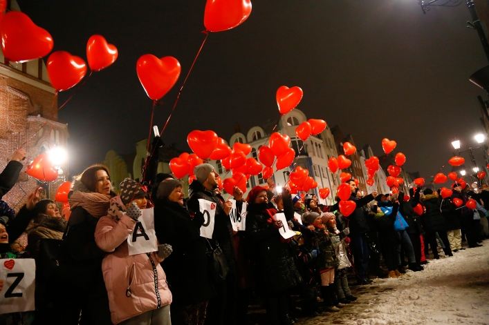 Murem za Owsiakiem także w Elblągu