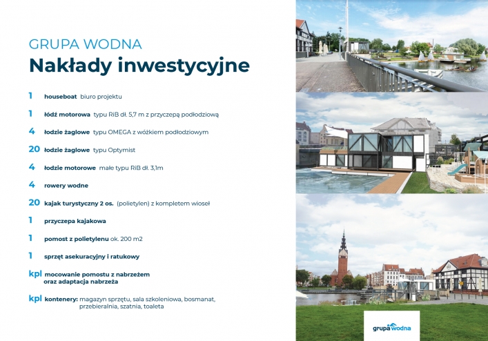 Na elbląskiej starówce powstanie nowoczesna baza sportów wodnych!