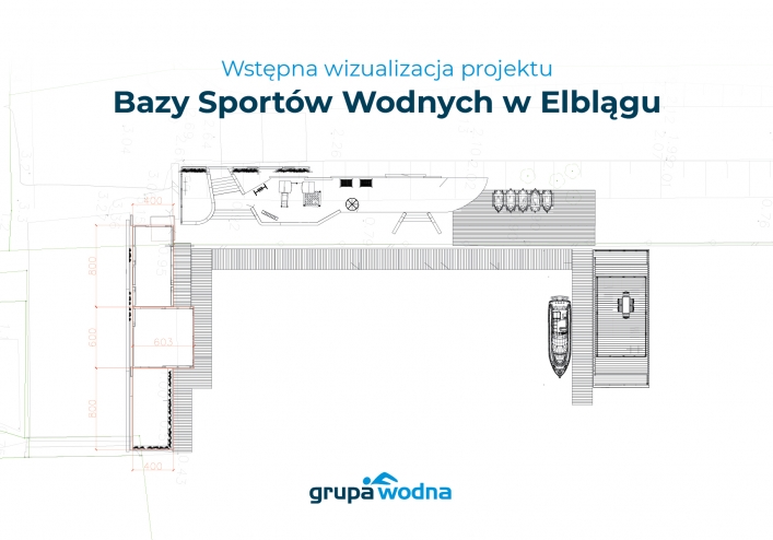 Na elbląskiej starówce powstanie nowoczesna baza sportów wodnych!