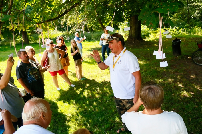 Na pikniku rodzinnym w Bażantarni dzielili się chlebem i bożym słowem