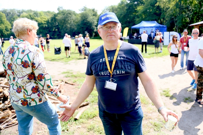 Na pikniku rodzinnym w Bażantarni dzielili się chlebem i bożym słowem