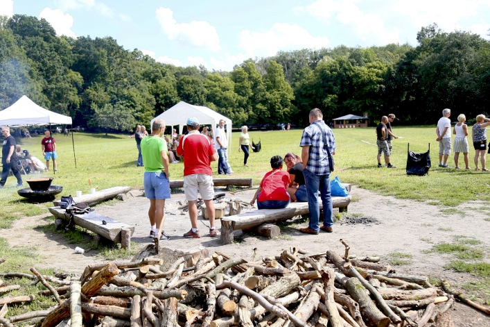 Na pikniku rodzinnym w Bażantarni dzielili się chlebem i bożym słowem