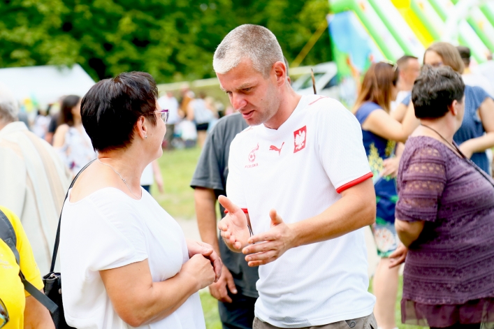 Na pikniku rodzinnym w Bażantarni dzielili się chlebem i bożym słowem