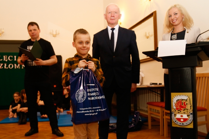 Nagrodzono laureatów konkursów z okazji Narodowego Dnia Pamięci Żołnierzy Wyklętych