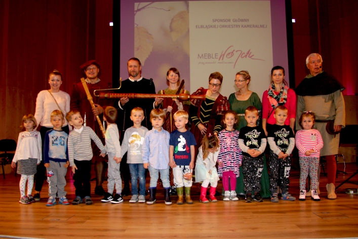 Najmłodsi elblążanie rozwijają się muzycznie dzięki EOK i muzykom ze Skuti Ensemble