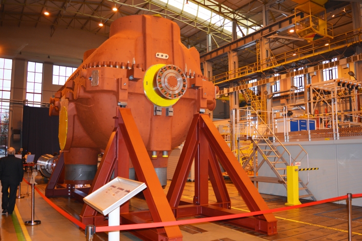 Największa turbina w Polsce wyprodukowana w Elblągu