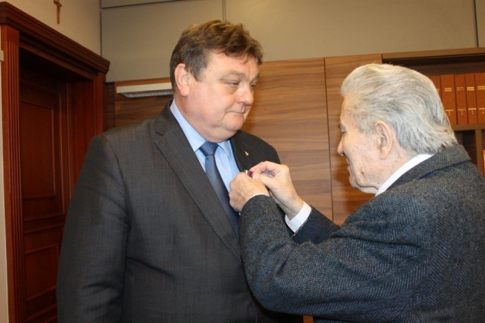 Najwyższe wyróżnienie kombatanckie dla Prezydenta Elbląga
