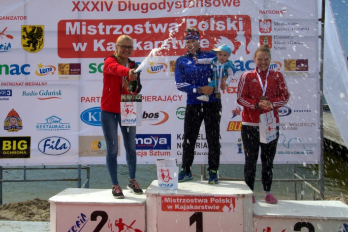 Nasi kajakarze przywieźli cztery medale z mistrzostw Polski! Zobaczcie, kto je wywalczył