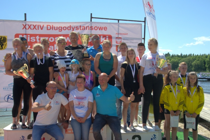 Nasi kajakarze przywieźli cztery medale z mistrzostw Polski! Zobaczcie, kto je wywalczył