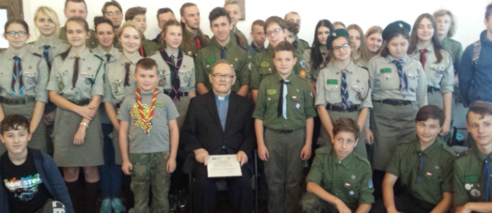 Nasza akcja.  Dziękujemy za Twoją odwagę - napisali harcerze do „elbląskiego” powstańca warszawskiego