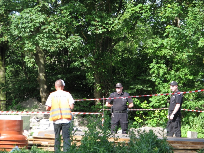 Niewybuch na Panieńskiej! Trwa akcja policji
