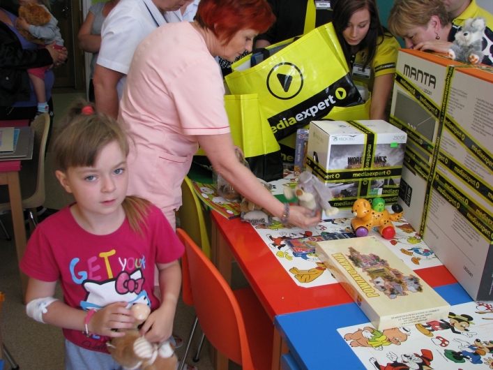 Niezwykły dar dla małych pacjentów Wojewódzkiego Szpitala Zespolonego