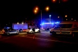 Nocna kolizja toyoty z alfą romeo na ul. Płk. Dąbka