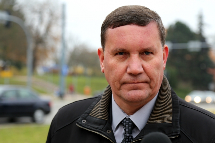 Dyrektor Tramwajów elbląskich Andrzej Sawicki