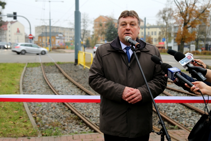 Nowa linia tramwajowa ruszyła!Tramwaje linii nr 4 i 5 od 10 XI kursują nową trasą (+ zdjęcia) 