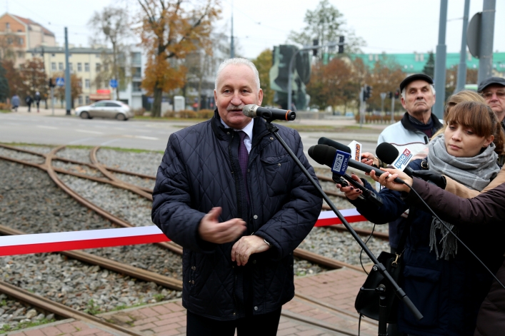Nowa linia tramwajowa ruszyła!Tramwaje linii nr 4 i 5 od 10 XI kursują nową trasą (+ zdjęcia) 