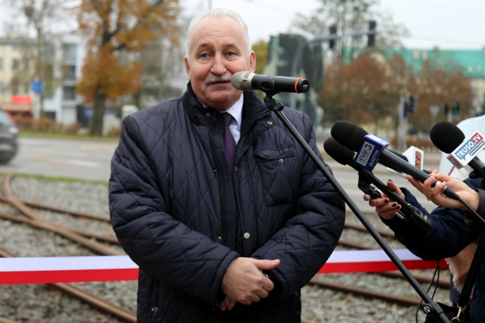 Nowa linia tramwajowa ruszyła!Tramwaje linii nr 4 i 5 od 10 XI kursują nową trasą (+ zdjęcia) 