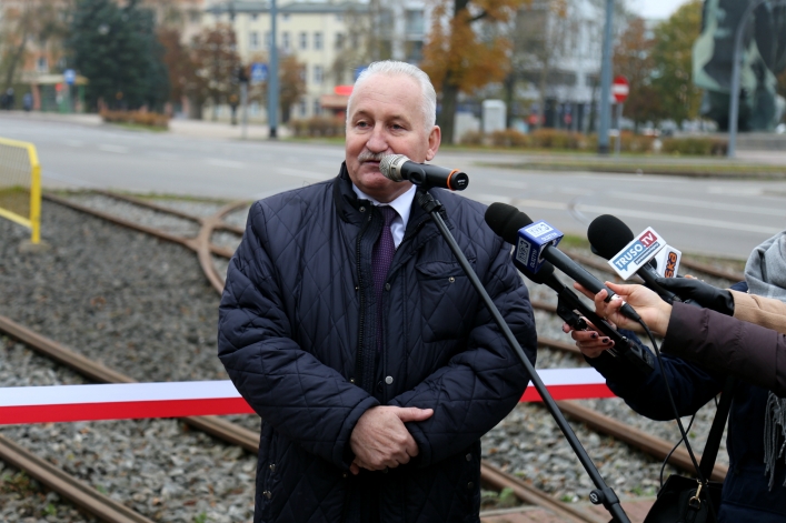 Nowa linia tramwajowa ruszyła!Tramwaje linii nr 4 i 5 od 10 XI kursują nową trasą (+ zdjęcia) 