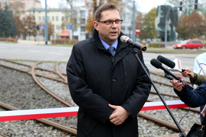 Nowa linia tramwajowa ruszyła!Tramwaje linii nr 4 i 5 od 10 XI kursują nową trasą (+ zdjęcia) 
