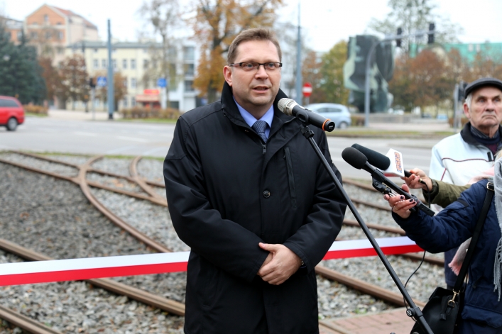 Nowa linia tramwajowa ruszyła!Tramwaje linii nr 4 i 5 od 10 XI kursują nową trasą (+ zdjęcia) 