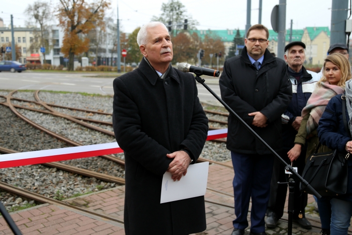 Nowa linia tramwajowa ruszyła!Tramwaje linii nr 4 i 5 od 10 XI kursują nową trasą (+ zdjęcia) 