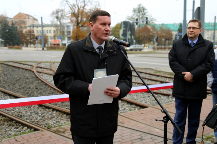 Nowa linia tramwajowa ruszyła!Tramwaje linii nr 4 i 5 od 10 XI kursują nową trasą (+ zdjęcia) 
