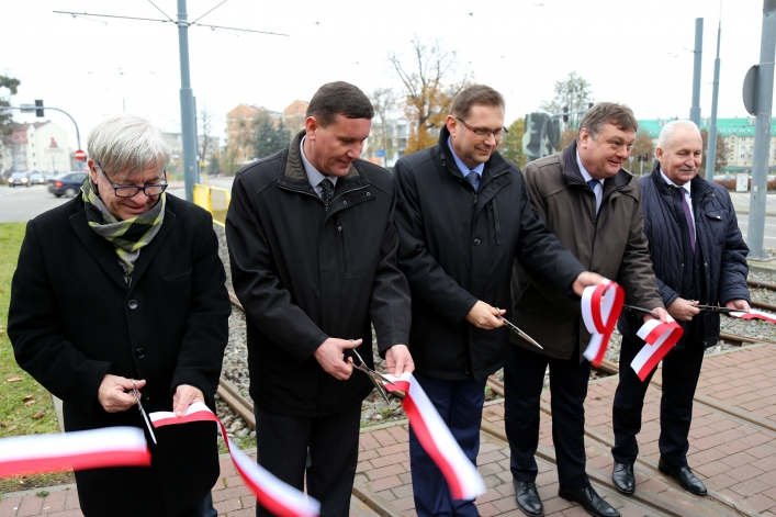 Nowa linia tramwajowa ruszyła!Tramwaje linii nr 4 i 5 od 10 XI kursują nową trasą (+ zdjęcia) 
