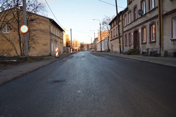 Nowy asfalt na ul. Hetmańskiej