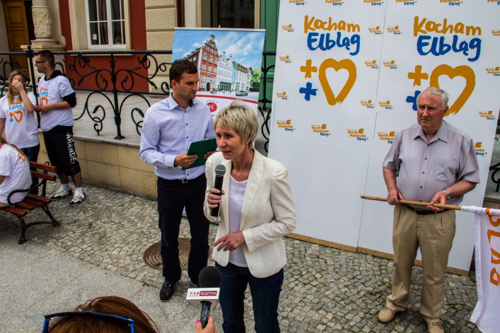 Nowy logotyp miasta Elbląg od Ruchu Palikota