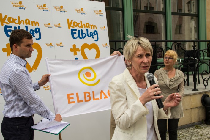 Nowy logotyp miasta Elbląg od Ruchu Palikota