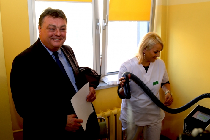 Nowy sprzęt w Centrum Rehabilitacji w Elblągu 
