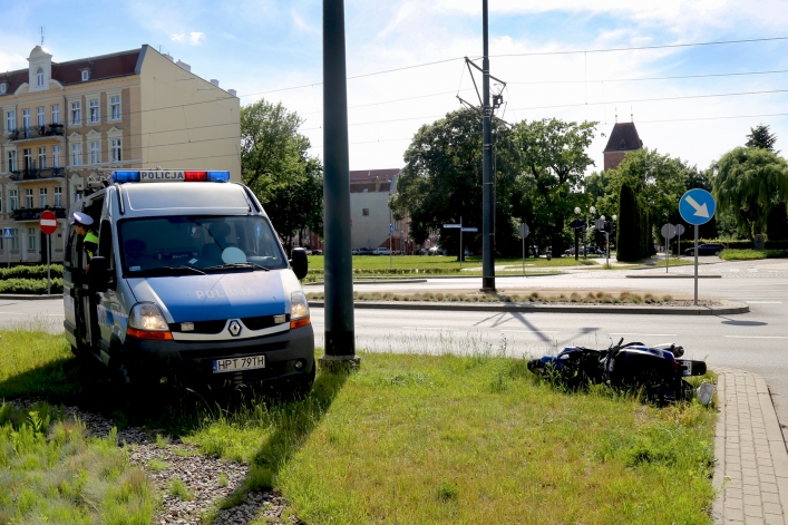 O mały włos od tragedii na skrzyżowaniu Armii Krajowej i Pocztowej