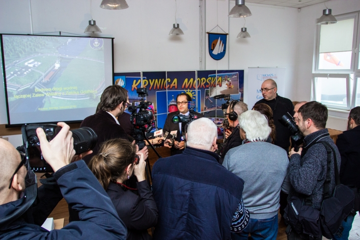 O przekopie w Krynicy Morskiej