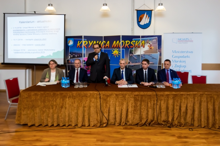O przekopie w Krynicy Morskiej