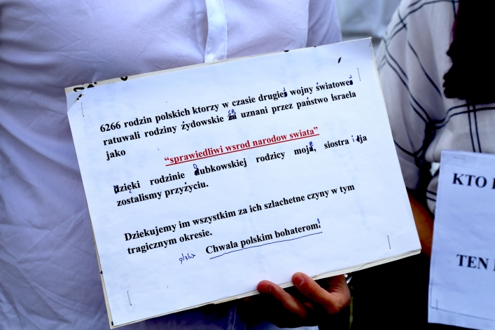 Obchody 77. Rocznicy zbrodni w Jedwabnem z udziałem elblążan