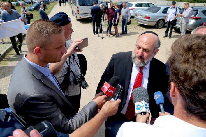 Obchody 77. Rocznicy zbrodni w Jedwabnem z udziałem elblążan