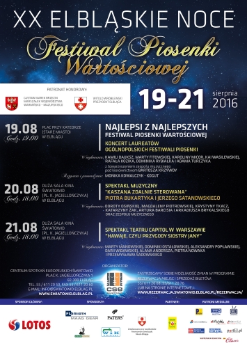 Od 20 lat w sierpniu - Elbląskie Noce